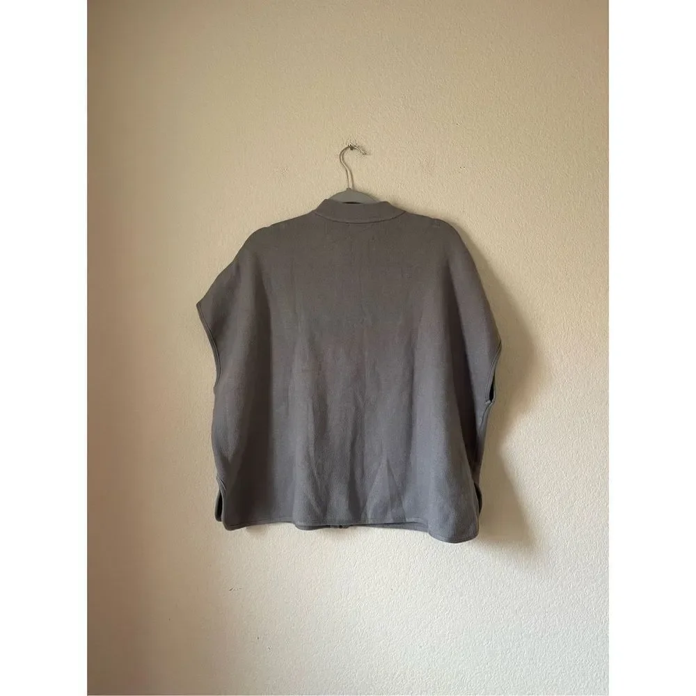 Zara girls front pocket mock neck sweater poncho size‎ 11-12